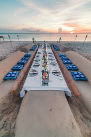Luxury Sand Table Beach Events Luxury Beach Sand