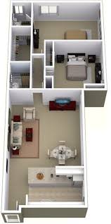 Park La Brea Print Floor Plans Apartment Living Flooring