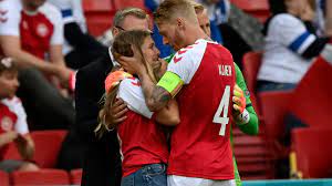 Christian eriksen, a popular soccer star from denmark, is currently in the hospital after he collapsed during a game this weekend. Rvac5rktwf8p5m