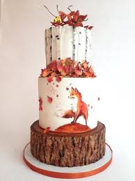 Autumn By Tomima Fall Cakes Painted Cakes Amazing Cakes