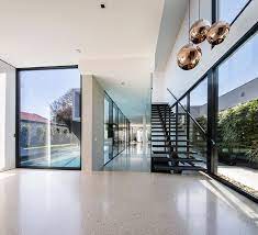 Polished Concrete Floors Photo Gallery Concrete Floors Floor To Ceiling Windows Polished Concrete