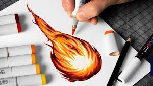 Serving thousands of dedicated fly tyers throughout the us, canada & overseas. How To Draw Fire With Copic Markers Youtube