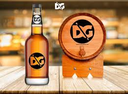Beer With Coaster Logo Mockup Bottle Mockup Coasters Logo Free Logo Mockup