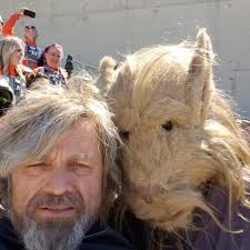 4 years ago today, I was mistaken for Mark Hamill at the San Diego  Comic-Con. More pix and links to the story and short video in comments. :  r/StarWars