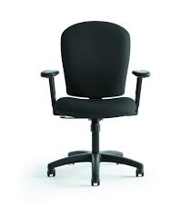 Hon Mid Back Task Chair Fabric Computer Chair With Arms For Office Desk Black Hvl220 See This Great Product This Is An Affi Task Chair Chair Chair Fabric