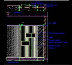 Maybe you would like to learn more about one of these? Wooden Partition Screen Room Divider Plan And Elevation Dwg Plan N Design
