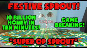 It includes those who are seems valid and also the old ones which sometimes can still work. Festive Sprout 10 Billion Honey In Ten Minutes Roblox Bee Swarm Simulator Youtube