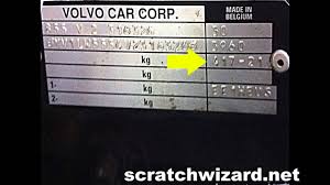 how to find your volvos paint code