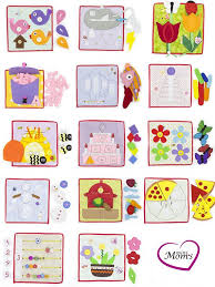 Quiet Busy Book One Card For Toddler 1 5 Year Old Board For Etsy Toddler Quiet Book Quiet Book Quiet Toys