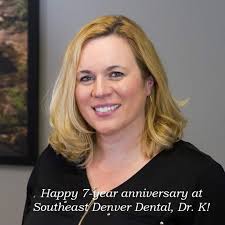 It's hard to believe that it's already been 7 years since Dr. Korosciel  took Southeast Denver Dental under her wings. Happy Anniversary Dr. K! Even  though we are not able to celebrate