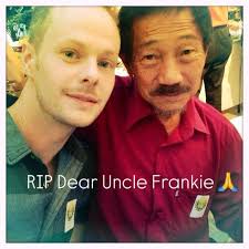 Just found out my co-star from the 2014 feature film THE JOURNEY, Uncle  Frankie, passed away yesterday. We had such an exceptional time filming and  working together