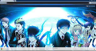 Ao No Exorcist Google Chrome Theme By Googlechromethemes On Deviantart ao no exorcist google chrome theme by
