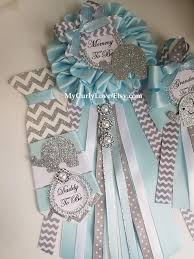 Elephant Baby Shower Pins Elephant Baby Shower Mommy To Be Etsy Elephant Baby Shower Theme Baby Shower Corsage Baby Shower Pin