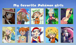 Tagged human characters in pokémon. My Top 10 Favorite Pkmn Female Characters By Aquamimi123 On Deviantart