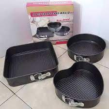 Packing hanya dus bawaan, silahkan atc bubble biar lebih aman made in china semoga usaha kue/makanan anda laris selalu :) terimakasih atas pembeliannya. Harga Loyang Bongkar Terbaik Perlengkapan Rumah Juli 2021 Shopee Indonesia