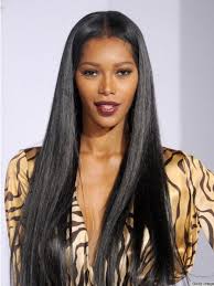 Dhgate.com provide a large selection of promotional silky black long hair on sale at cheap price and excellent crafts. Jessica White S Long Silky Straight Black Hair Lace Front Wig 100 Remy Hair