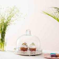 Victoria Cake Stand With Glass Dome 9 Thedecorkart Victoria Cakes Tiered Cake Stands Cake Stand