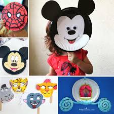 Draw disney characters easy step by step instructions help you to draw disney characters. Cute And Fun Disney Character Paper Plate Crafts To Make With Kids
