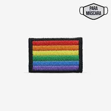 Descubra a melhor forma de comprar online. Patch Bordado Pequeno Bandeira Lgbt Orgulho Lgbt Com Termocolante 3 5x2 4cm Da Patch Gang Patch Gang