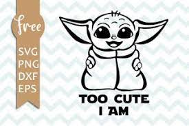 Where To Find Free Star Wars Svgs Project Ideas Cricut Projects Vinyl Baby Jedi Cricut Free