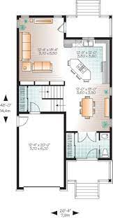Drummond House Plans W3876 V1 European Style 2 Storey 3 Bedroom With Mezzanine And Garage House Plans Drummond House Plans Garage House Plans