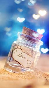 Message In The Bottle Love Wallpaper Heart Wallpaper Cute Wallpaper For Phone