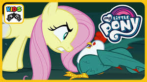 май литл пони 7 сезон все серии на русском Maj Litl Poni Super Vzglyad Flattershaj Kokatris I Malyshki Poni Multik Igra Dlya Devochek Youtube