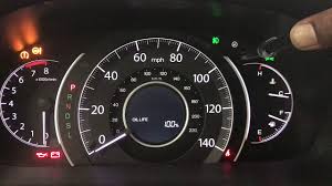 How To Reset Oil Life Light 2016 Honda Cr V Youtube