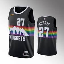 Authentic, swingman and replica jamal murray jerseys, with prices and what's available to buy online. Authentic Basketball Jersey 2019 20 Men S Denver Nuggets 27 Jamal Murray Black Swingman Jersey City Edition Lazada Ph