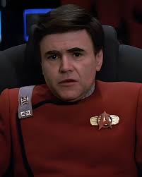 Star Trek V: The Final Frontier — it's a rare and memorable moment for  Commander Pavel Chekov, stepping up to the captain's chair