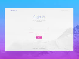 Sign In Full Png By Ante Matijaca Login Page Design Web Design Login Design