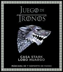 Juego De Tronos Casa Stark Lobo Huargo Mascara 3d Y Soporte De Pared Amazon Com Br