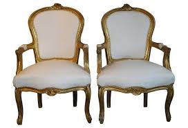 Gilt Ostrich Leather Chairs Pair Leather Chair Chair Ostrich Leather