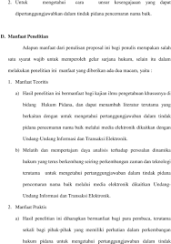 Secara teoritis hasil penelitian ini diharapkan dapa bermanfaat yaitu: Manfaat Teoritis Dan Praktis Dalam Skripsi Kumpulan Berbagai Skripsi