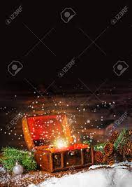 An entire month of christmas treasures are hidden inside this virtual advent calendar. Opening Treasure Box Of Christmas Stock Photo Picture And Royalty Free Image Image 119519096