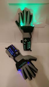 The power glove was a popular accessory made for the nintendo entertainment system. Wearable Led Nintendo Power Glove Etsy Power Glove Nintendo Retro Games Console