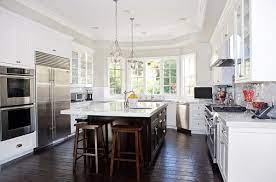 Should Kitchen Cabinets Match The Hardwood Floors White Kitchen Remodeling White Kitchen Design Kitchen Remodel