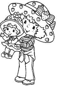 This is a great little book for the novice and more experienced coloring connoisseur. Strawberry Shortcake Carrying Her Sister Little Apple Dumplin Coloring Page Coloring Sky