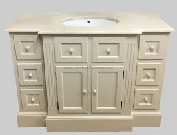 bespoke single sink vanity unit with