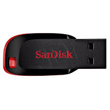 Sandisk Flashdrive Cruzer Blade 16gb Usb 2 0 Czarno Czerwony Dysk Usb Usb