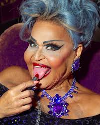 💜𝑯𝒂𝒑𝒑𝒚 𝑩𝒊𝒓𝒕𝒉𝒅𝒂𝒚 to the incomparable Dina Jacobs!💘😜💄💋💜💘  🌹This year, Dina celebrates 60 years as an entertainer!!! Yes your math is  correct, she's been performing since before Stonewall. A legend, an icon, a