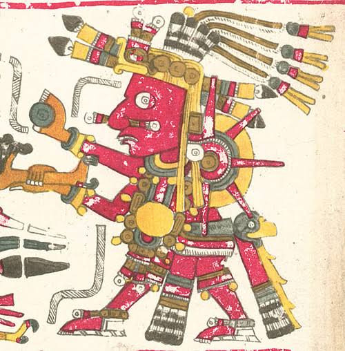 Tonatiuh, el dios del sol mexica, generada por IA
