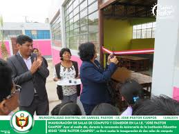 📝PARTICIPACIÓN EN LA INAUGURACIÓN DE SALAS DE CÓMPUTO Y COMEDOR EN LA I.E.  “JOSÉ PASTOR CAMPOS” Ayer al mediodía, durante la ceremonia de Aniversario  de la Institución Educativa 40245 “JOSE PASTOR CAMPOS”,