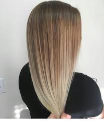 Hair is darker at the roots and not only is ombre an easy look to pull off, but the color possibilities are endless. Interesting Ombre With Dark Roots Inspiring Ladies Balayage Straight Hair Hair Styles Balayage Hair Blonde