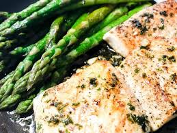Salt and pepper the first side of the filets to taste. Mahi Mahi With Asparagus A Thousand Country Roads