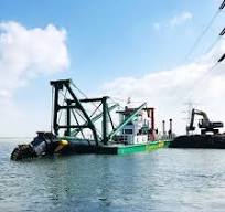 8 Tête de tarière en pouce, bateau de dragage de sable ...