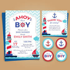 981 Best Nautical Baby Shower Invitation Images Stock Photos Vectors Adobe Stock