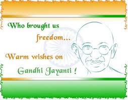 image result for gandhi jayanti project in chart mahatma