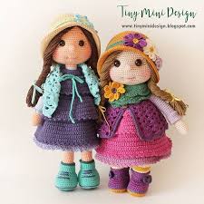 Amigurumi Sapkali Kopek Yapilisi Free Pattern Hat Dog Tutorial Tiny Mini Design Amigurumi Orme Bebekler Amigurumi Oyuncak Bebek