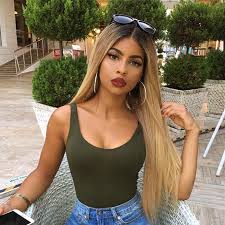 If the styling is made in the right fashion, this hairstyle will bring an amazing this is a blonde haircut for black men, where the sides have a high fade and highlighted with designs. Wholesale Black Women Dark Roots Blonde Hair Buy Cheap In Bulk From China Suppliers With Coupon Dhgate Com
